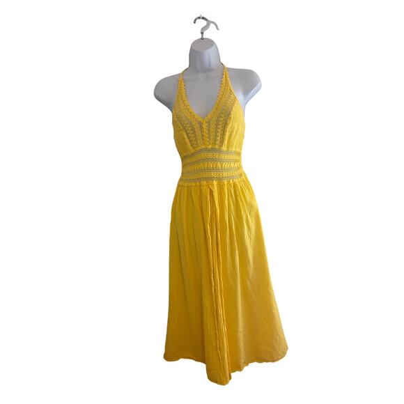 Seaspice Resort Wear Dresses & Skirts - Seaspice Resort Wear Womens Beachy Arabella Gauze Midi Dress Size M Babydoll